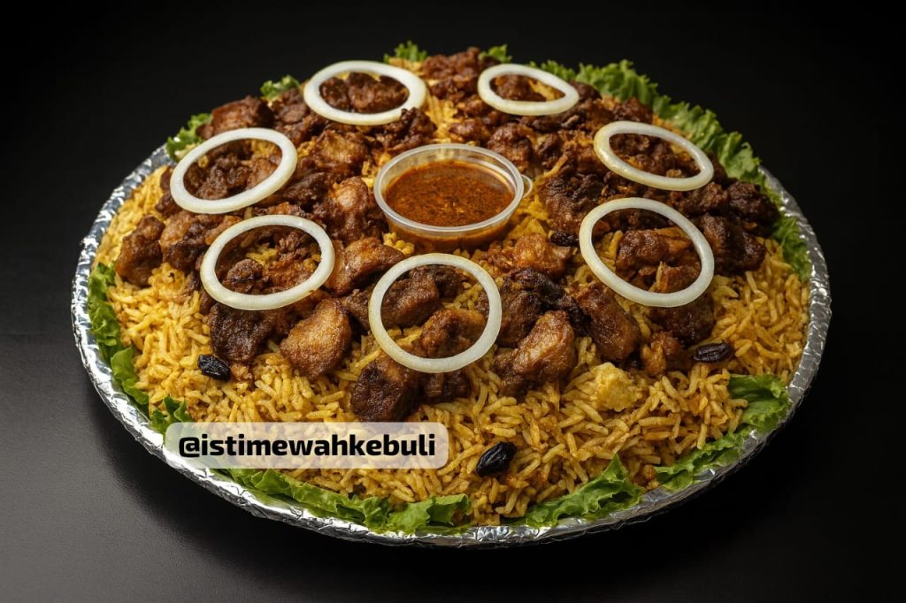 kebuli kambing nampan 10 P